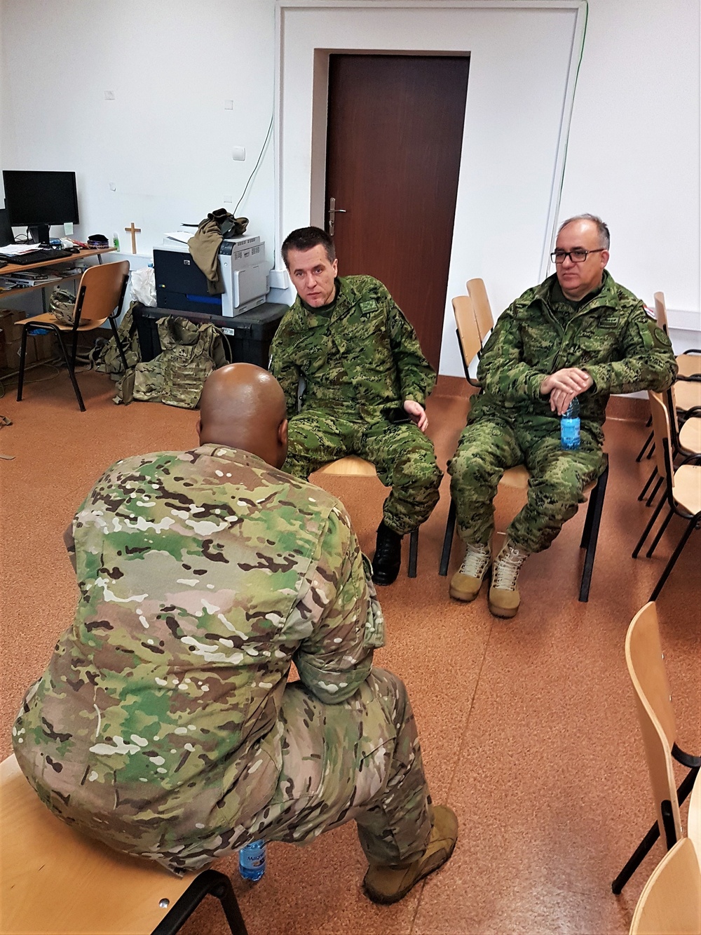 Battle Group Poland Croatian Religious Services Event