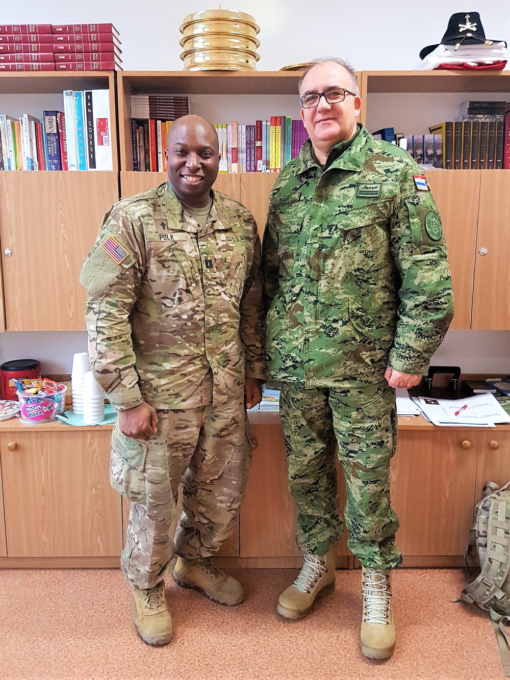 Battle Group Poland Croatian Religious Services Event
