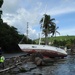 Hurricane Maria Response Officials Examine Grounded Boat in Fajardo, Puerto Rico