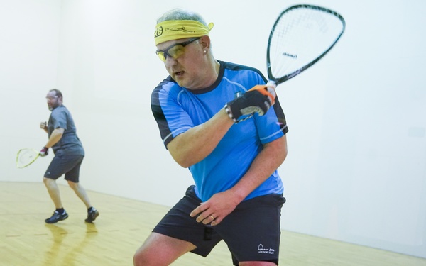Round robin racquetball tournament tests athletes