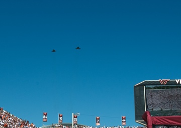 192nd Fighter Wing soars at Virginia Tech’s Military Appreciation Day