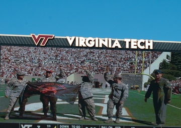 192nd Fighter Wing soars at Virginia Tech’s Military Appreciation Day
