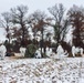 Cold-Weather Operations Course students practice tentbuilding at Fort McCoy