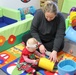 Fort McCoy &quot;Connect the Tots&quot; play group Christmas party