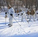 Cold-Weather Operations Course students practice skiing at Fort McCoy
