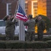 Corporal Curry Flag Raising