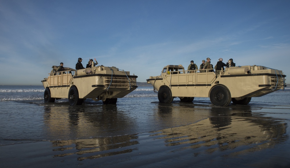 Beachmaster Unit 1 Conducts Quarterly Exercise