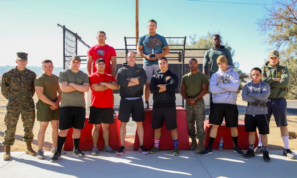 Marines test their strength in first ever Iron Rhino competition