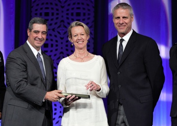 Marines Present Volleyball Coach of the Year Awards