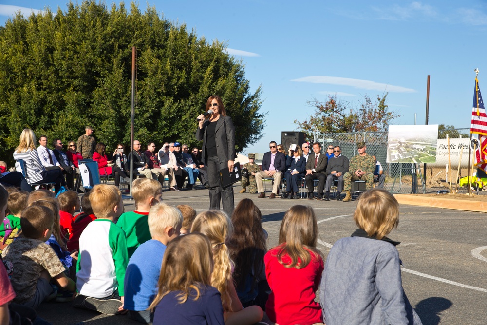 San Onofre Elementary breaks ground for new facility aboard CPEN