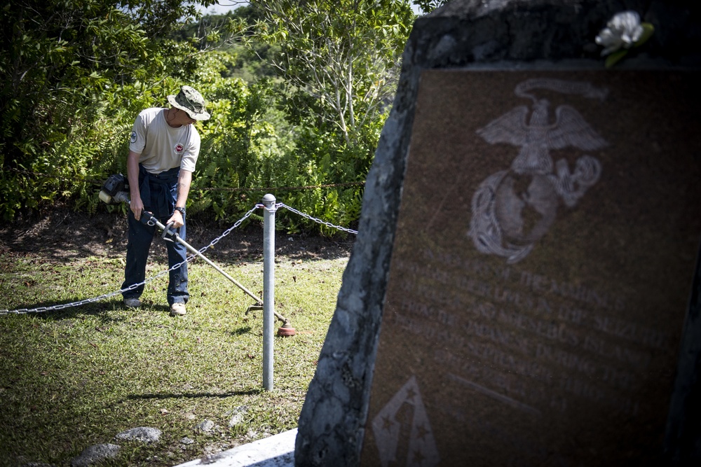 CAT Palau: Peleliu Memorial Maintenance