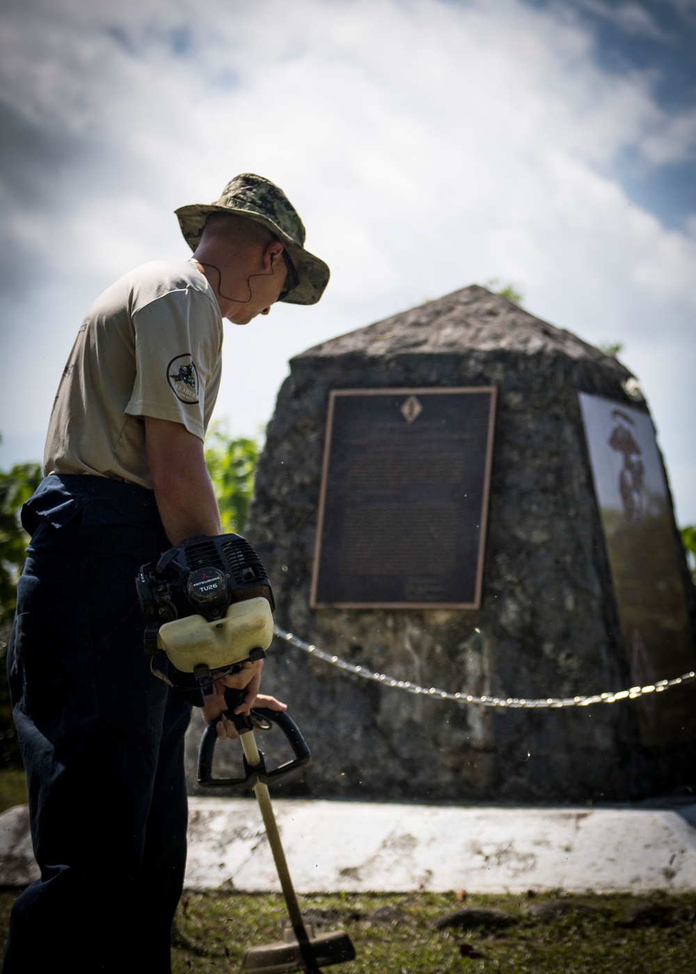 CAT Palau: Peleliu Memorial Maintenance