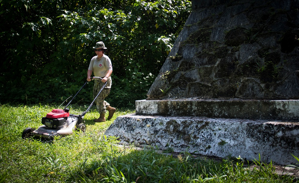 CAT Palau: Peleliu Memorial Maintenance