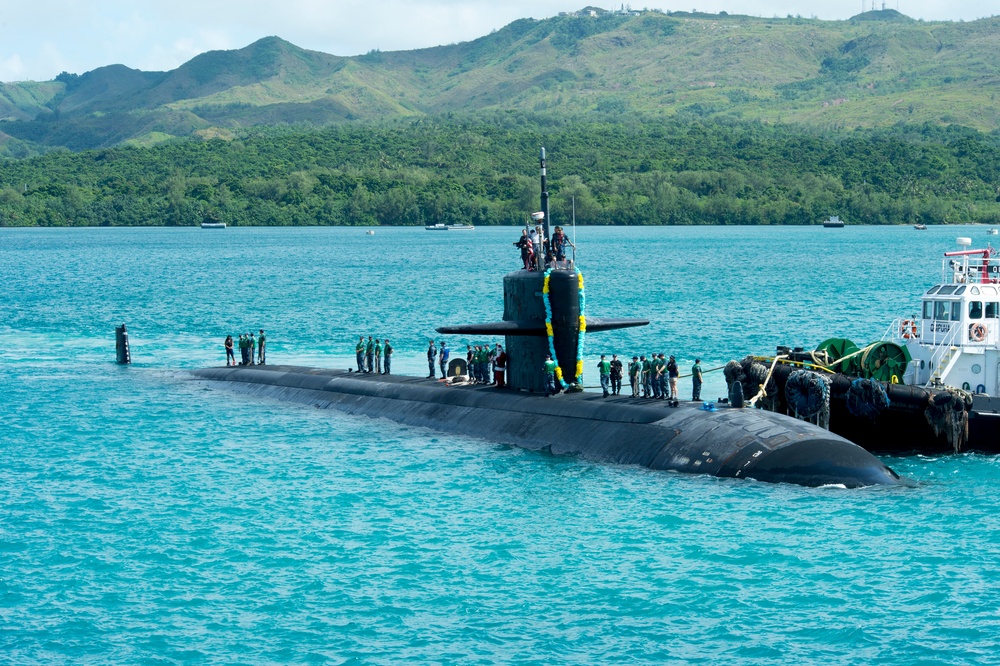 USS Key West Returns to Guam Dec. 15
