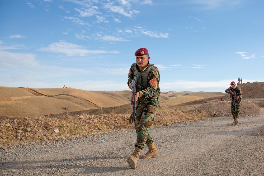 German army trainers lead basic infantry training