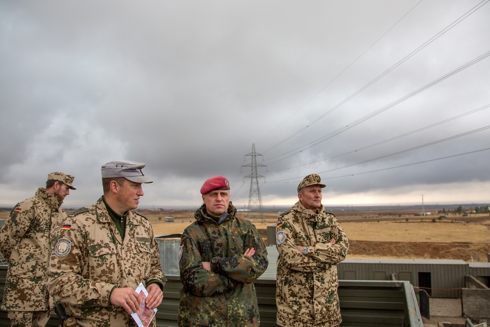 The new KTCC Commander reviews Coalition training