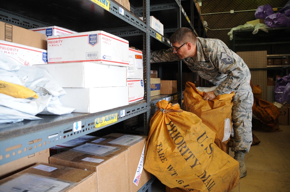 Delivering Christmas Gifts to Deployed Service Members