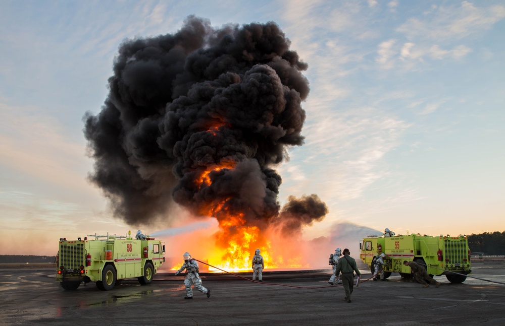 Fuel Fire Exercise