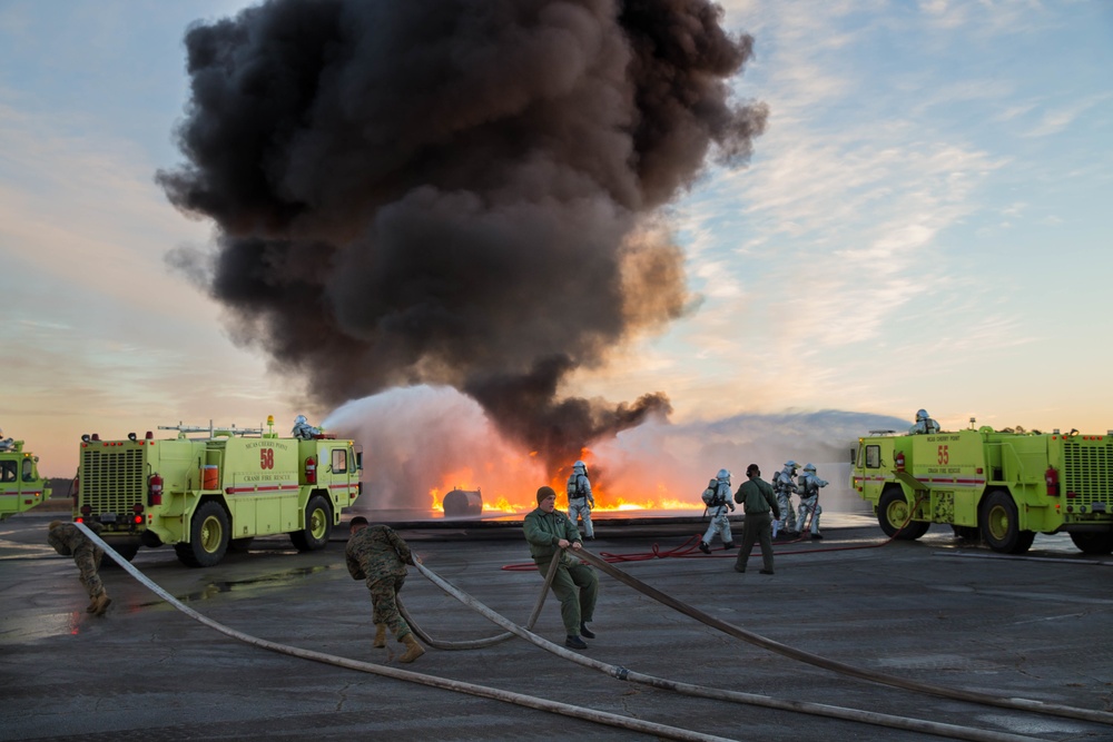 Fuel Fire Exercise