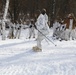 Cold-Weather Operations Course 18-01 students conduct skiing training at Fort McCoy