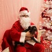 Marne pets pose with Santa Claus