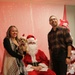 Marne pets pose with Santa Claus