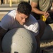 MCAS Yuma Marines Practice for Strongman Competition