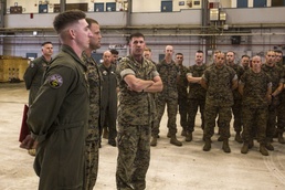VMU-3 Marines awarded for combat operations overseas