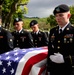 Funeral of U.S. Army Pfc. Albert E. Atkins