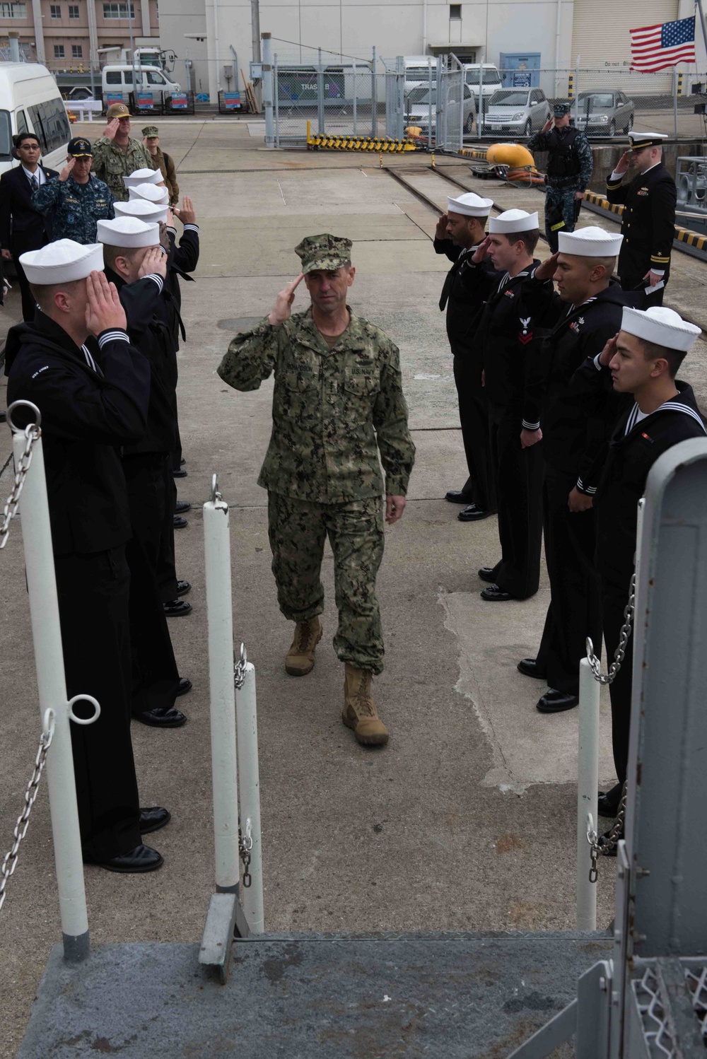 CNO Visits USS Chief