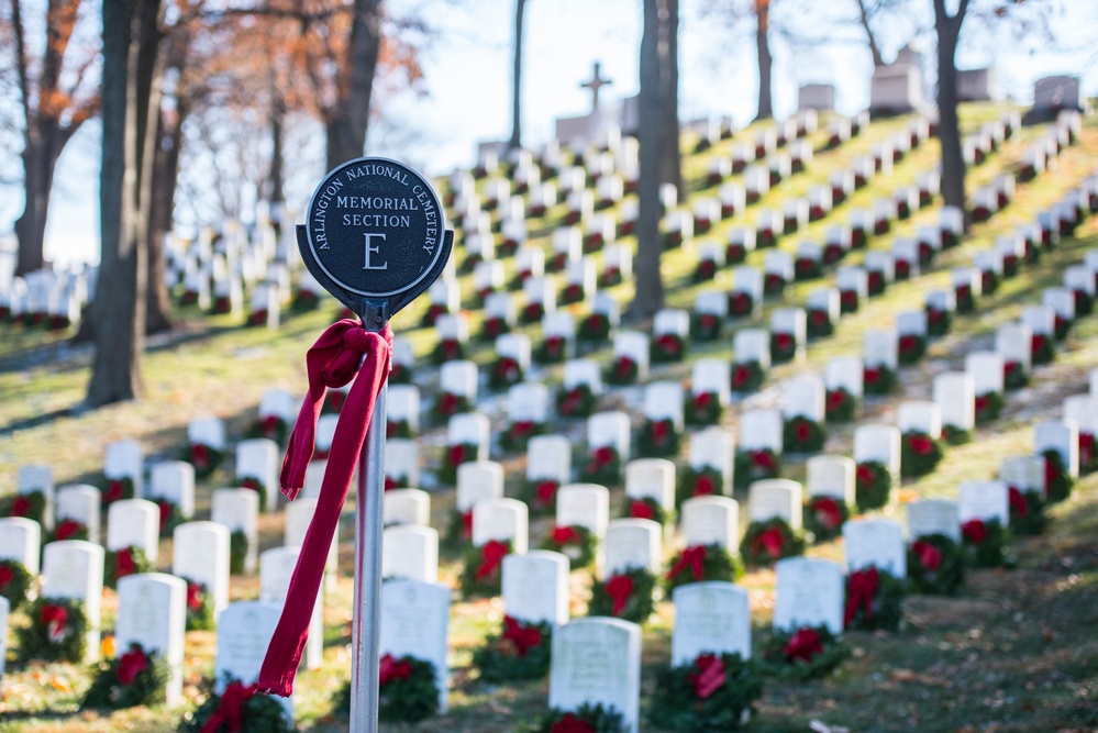 Wreaths Across America at Arlington National Cemetery 2017
