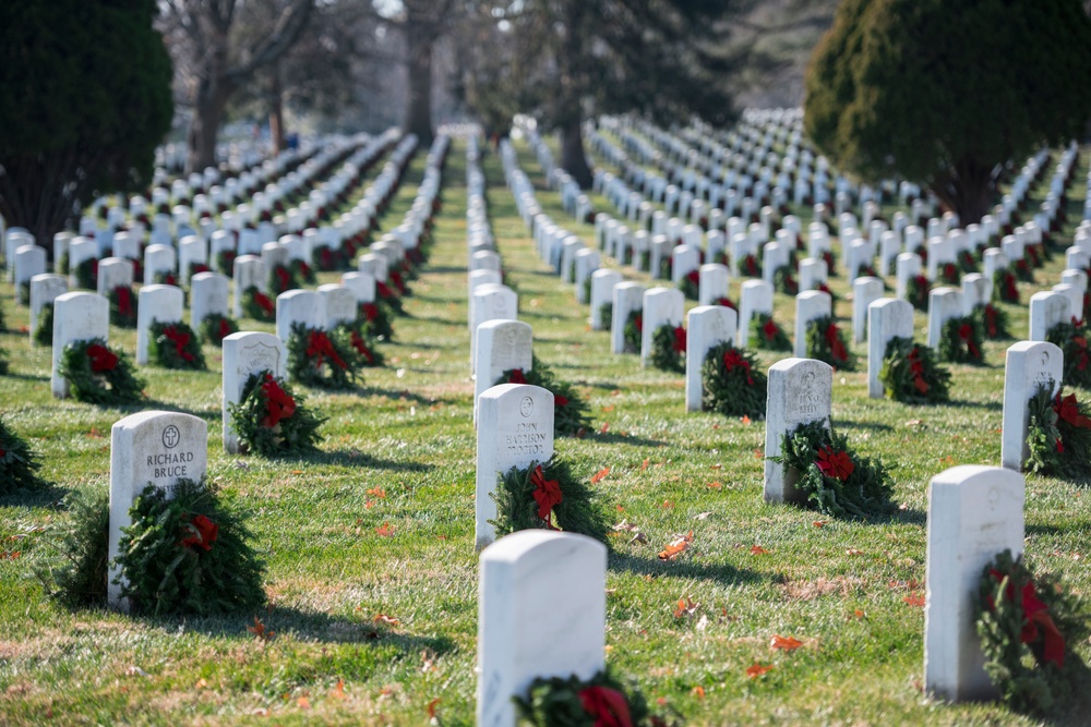Wreaths Across America at Arlington National Cemetery 2017
