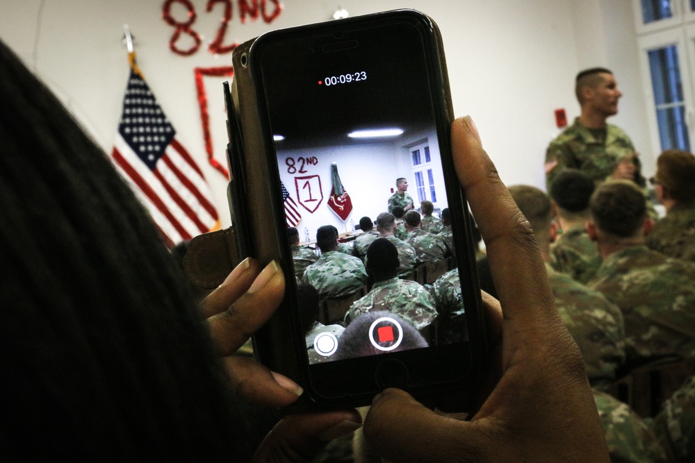 SMA visits Troops Deployed to Poland