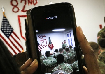 SMA visits Troops Deployed to Poland