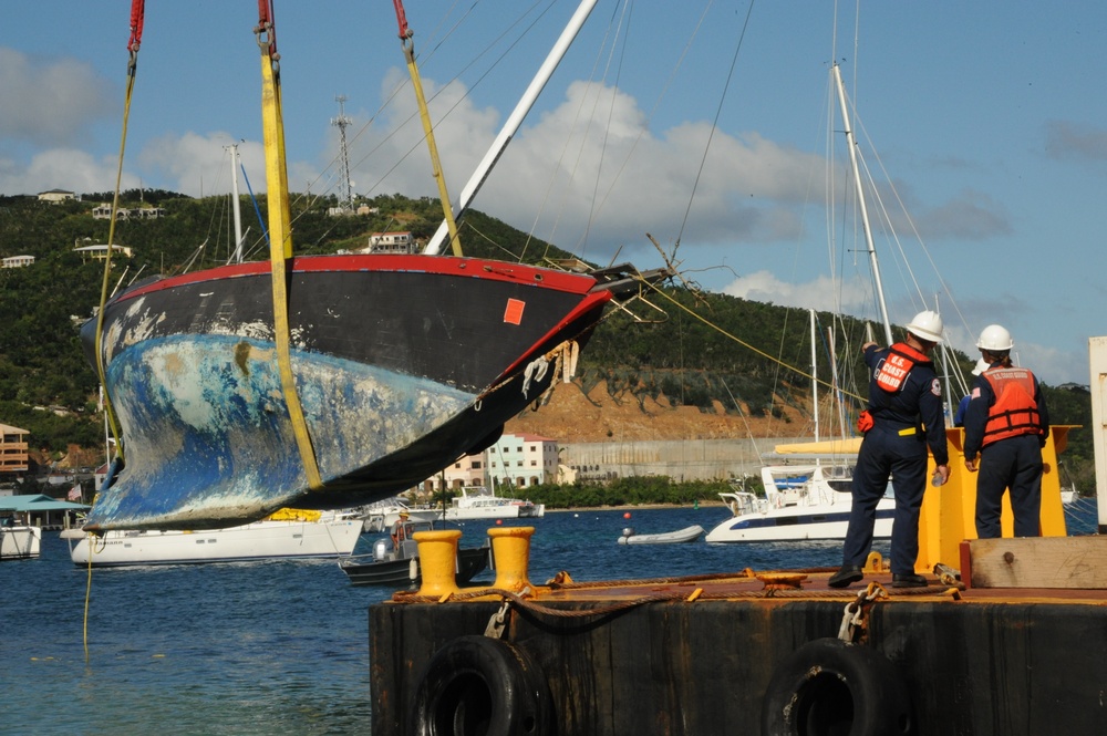 Muller Bay Vessel Lift Operations