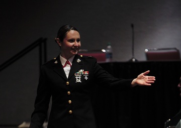 Marines Serve Coaches Leadership at 2017 AVCA Convention