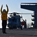 USS Puller conducts flight deck operations with Tonnerre’s helos