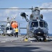 USS Puller conducts flight deck operations with Tonnerre’s helos