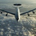 E-3 AWACS patrols the airspace