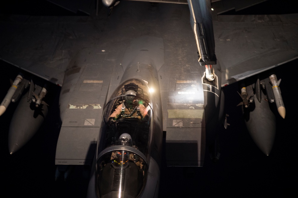 908th Expeditionary Air Refuel Squadron supports U.S. and Coalition aircraft in Iraq and Syria