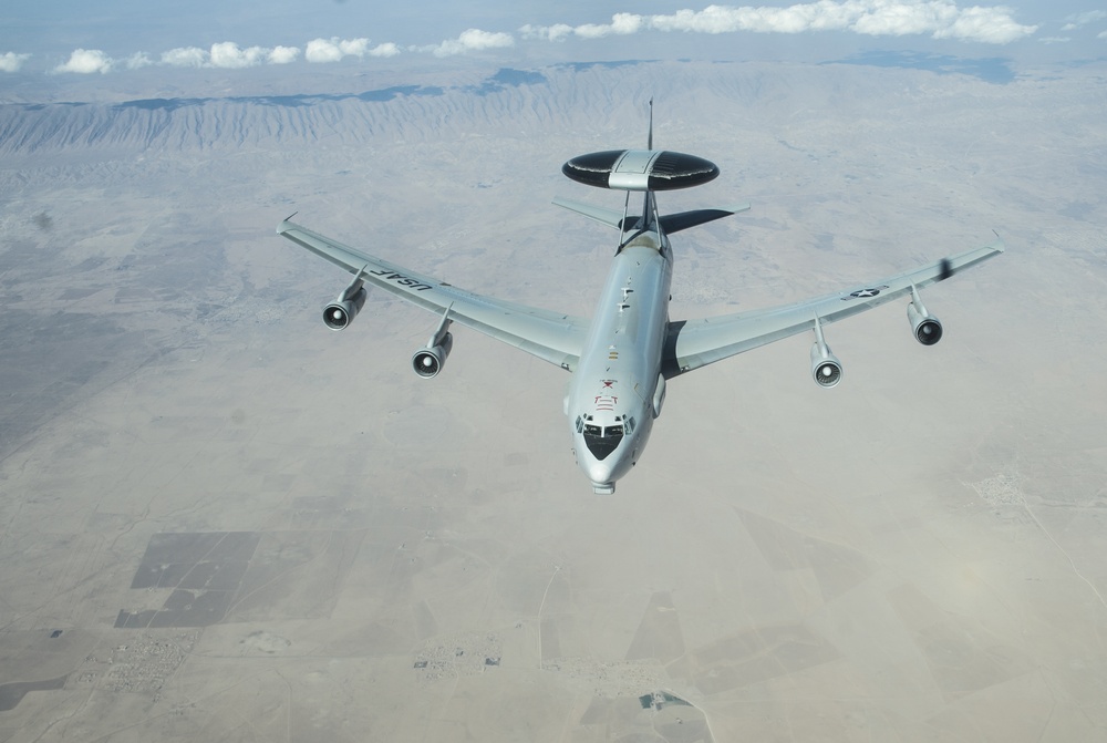 AWACS Patrols the Skies