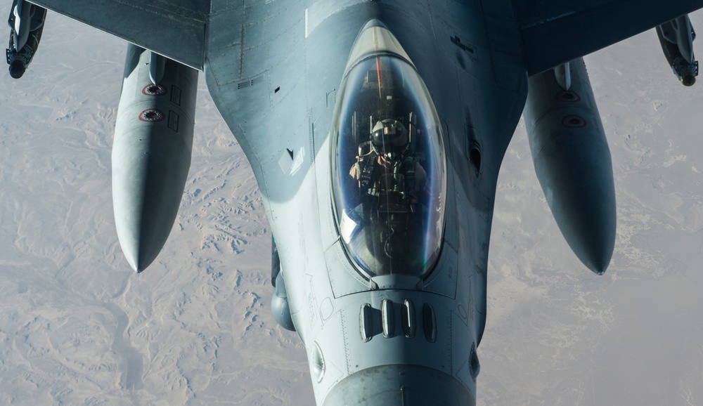 908th Expeditionary Air Refueling Squadron supports U.S. and Coalition fighters