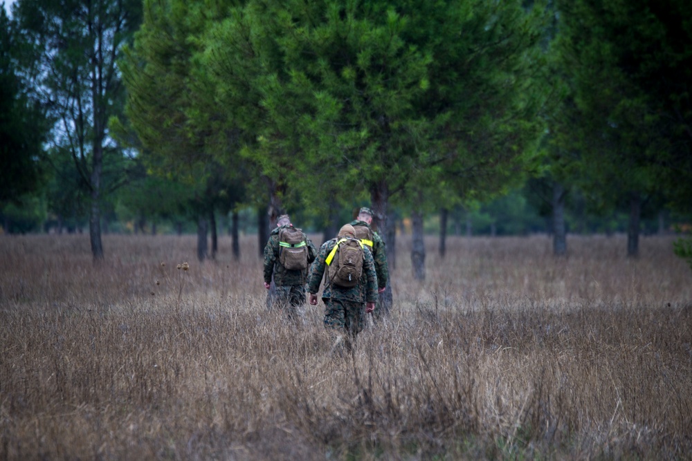 Marines maintain land navigation skills