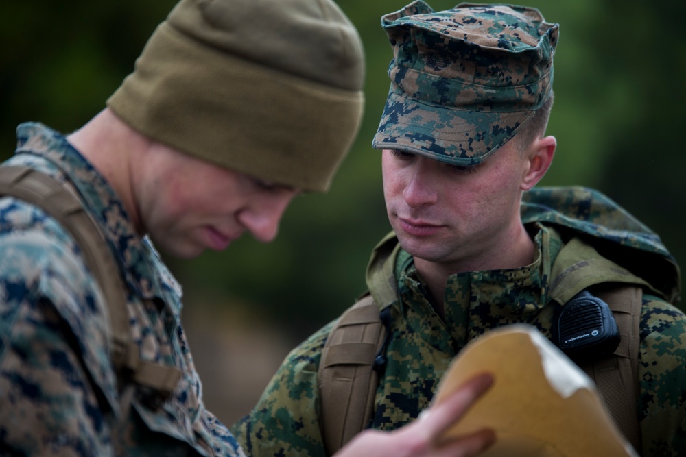 Marines maintain land navigation skills