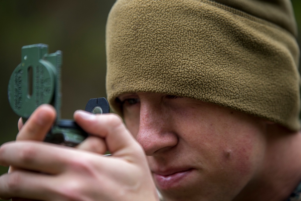 Marines maintain land navigation skills