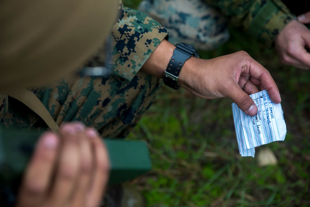 Marines maintain land navigation skills