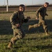 Marines participate in a fire-team competition