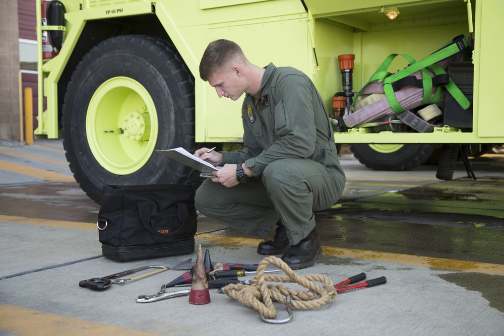 ARFF Marines focus on personnel rescue and safety