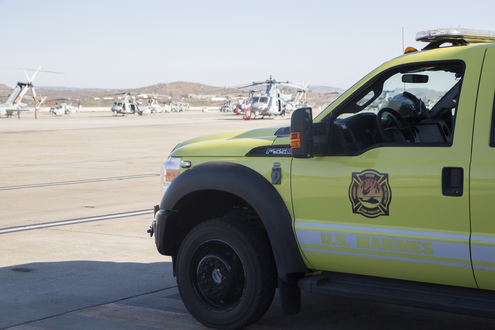 ARFF Marines focus on personnel rescue and safety