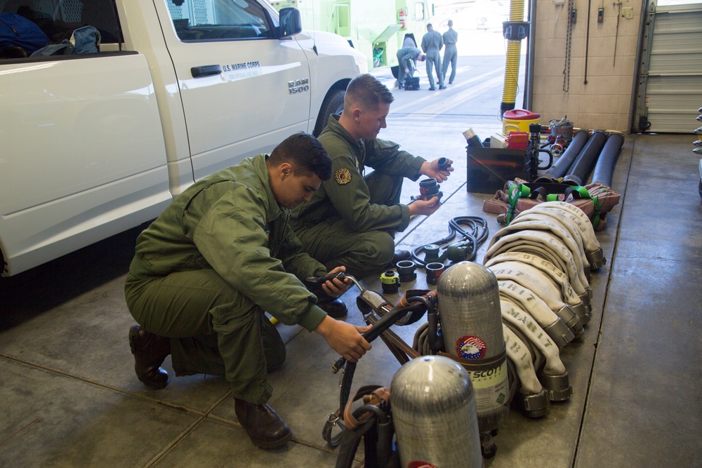 ARFF Marines focus on personnel rescue and safety